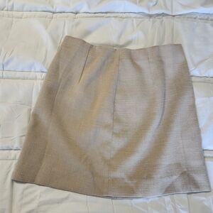 H&M Beige Mini Skirt